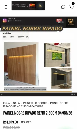 PAINEL NOBRE EM MDF