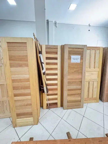 PORTA DE MADEIRA MACIÇA APARTIR DE R$419,99 - SUPER PROMOÇÃO