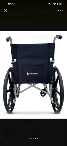 Cadeira de Rodas Dellamed Simples Nova!!!