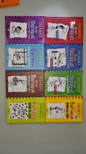 Livros do diário de um banana 1° ao 9°. VENDO SEPARADO