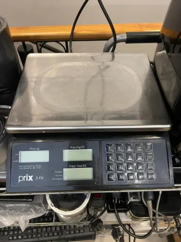 Balança Digital Toledo Prix 3 Fit 32kg Preta Bivolt (Usado)
