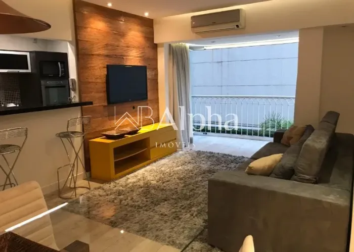 Apartamento mobiliado para locação no Condomínio Monte Carlo em Alphaville - SP.