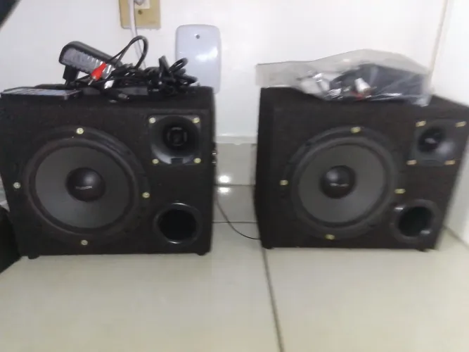 Caixa de som amplificada Bluetooth Sterio