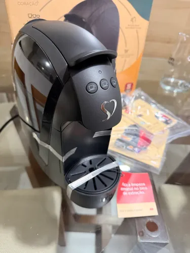 Máquina de café Luna três corações nova cafeteira 3 corações