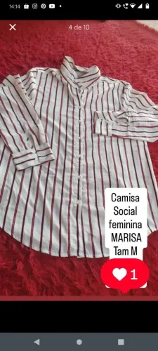 Camisas Sociais Vendo as duas por 40,00