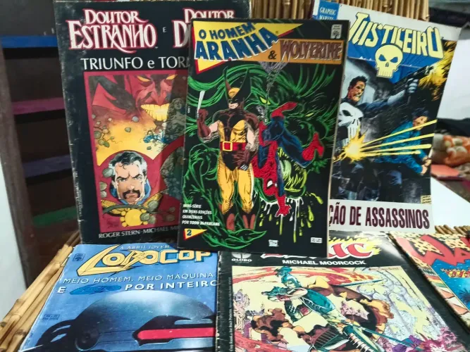 7 Revistas em Quadrinhos antigos