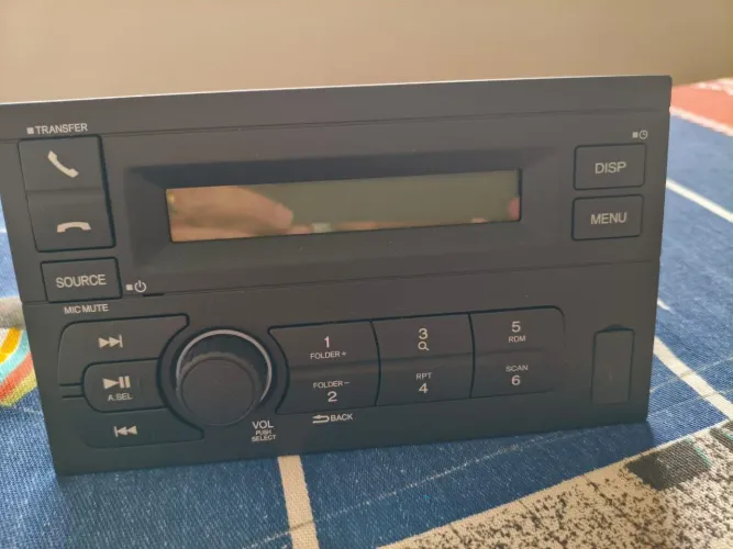 Rádio original do Honda Fit 2015