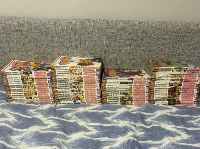Mangá Naruto (volumes 2,3,5, 8-23, 25-44, 47-70)