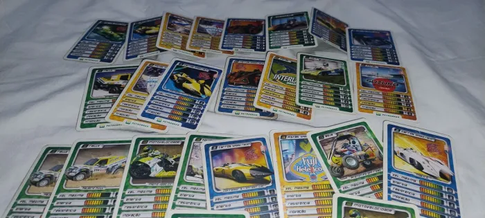 Lote 25 Cartas speed Racer