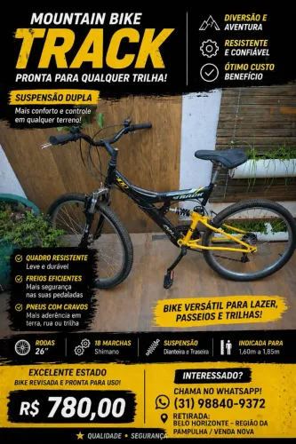 Bicicleta Mountain Bike full suspension