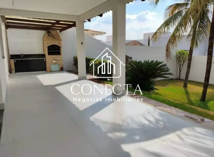 Casa em condomínio com 4 quartos e lazer completo no Gávea Paradiso
