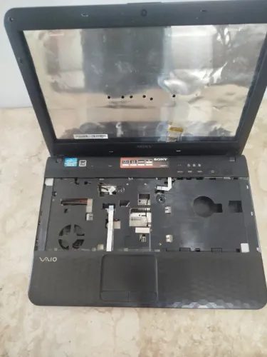 Carcaça de notebook Sony Vaio modelo PCG-61A11X (VPCEG15FB)