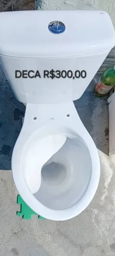 VASO SANITÁRIO DECA COM CAIXA ACOPLADA