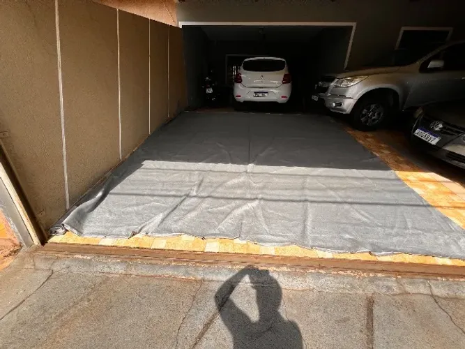 Cobertura Sombrite garagem
