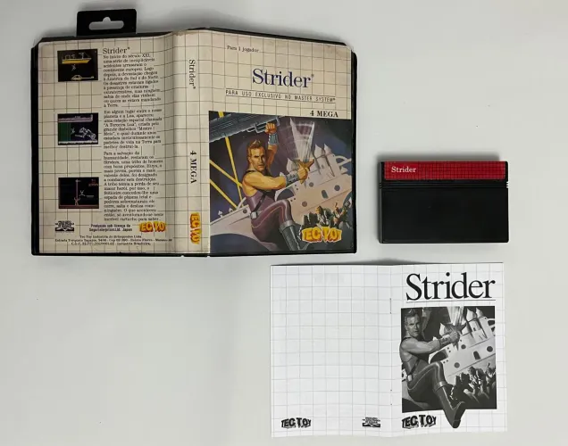 Master System Tec Toy Sega Strider