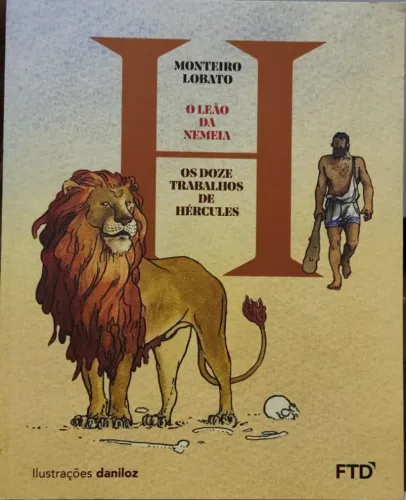 Livro "O Leão da Nemeia" - Monteiro Lobato