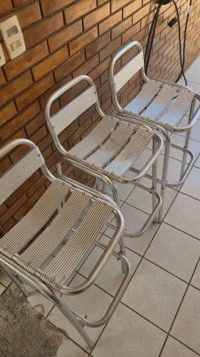 Banqueta alumínio