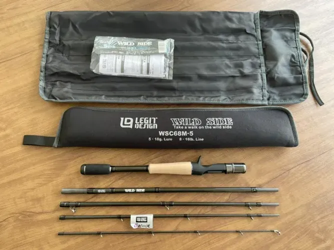 Vara de pesca Legit Design Wild Side WSC68M-5 8-16 lb