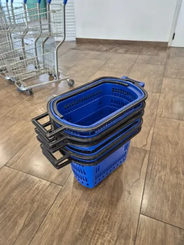 cestas de supermercado - kit com 5