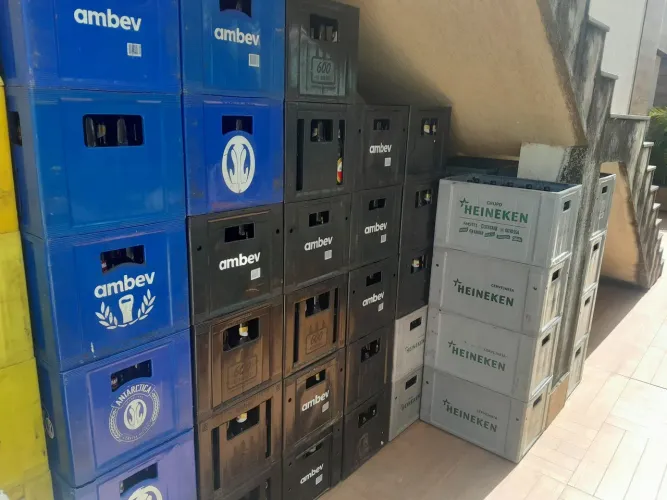 Engradados e vasilhames 600ml 
