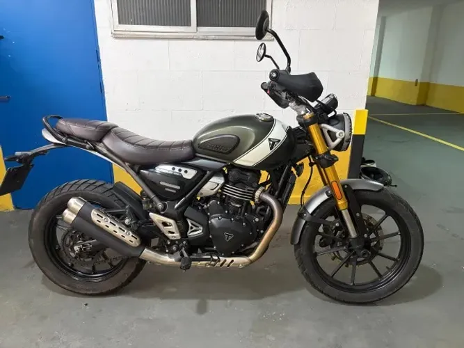 Triumph Scrambler 400x unico dono