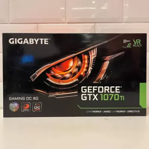 Placa de Vídeo Gigabyte NVIDIA GeForce GTX 1070 Ti Gaming 8G, GDDR5