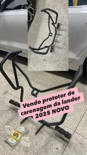 Protetor de carenagem lander 2025