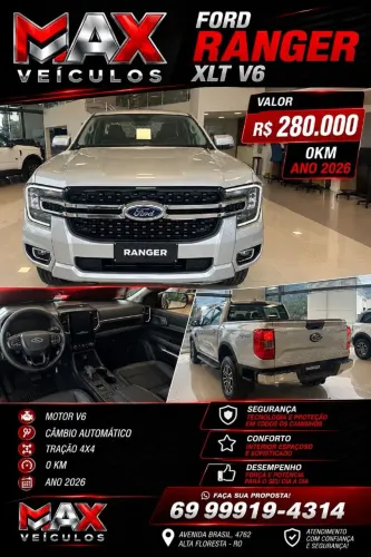 Ford Ranger XLT 3.0 V6 4X4 CD TB Die. Aut. 2026
