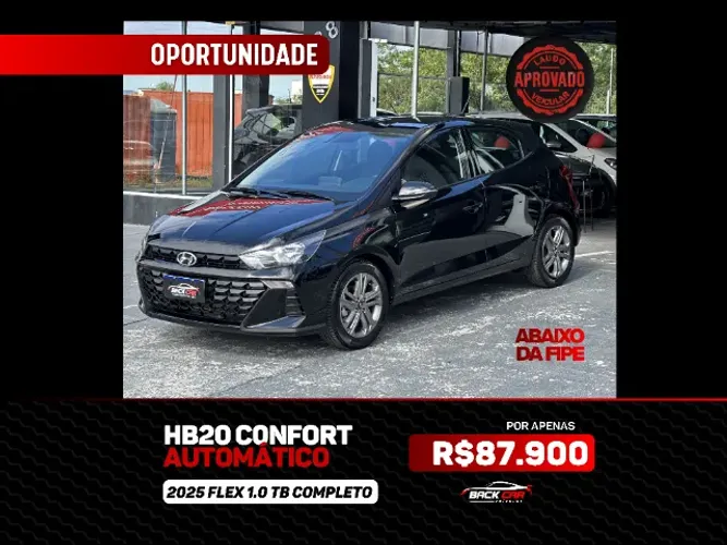 Hyundai HB20 Comfort Plus 1.0 TB Flex 12V Aut. 2025