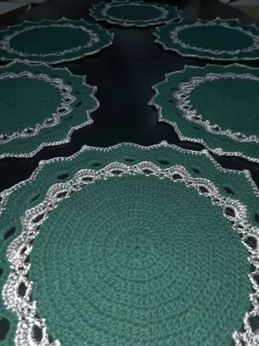 Supla de Mesa Crochê Artesanal