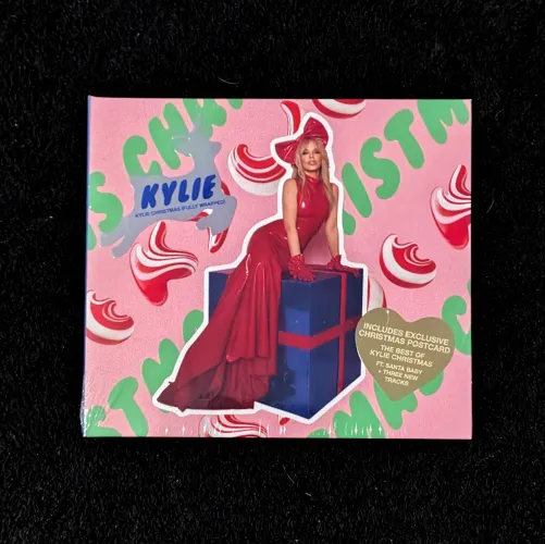 CD KYLIE MINOGUE CHRISTMAS FULLY WRAPPED COM CARD