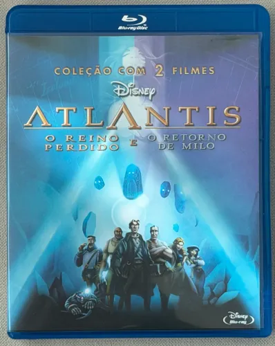 Blu-ray Disney Atlantis - 2 filmes (original)