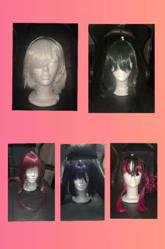 Vendo wigs avulsas de cosplays variados