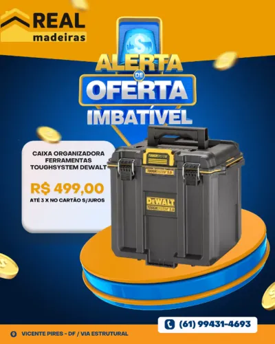 ORGANIZADOR PROFUNDO 14X15X10 TOUGHSYSTEM 2.0 