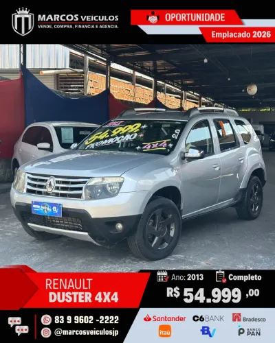 Renault Duster Dynamique 4X4 2.0 Hi-flex 16V MEC 2013