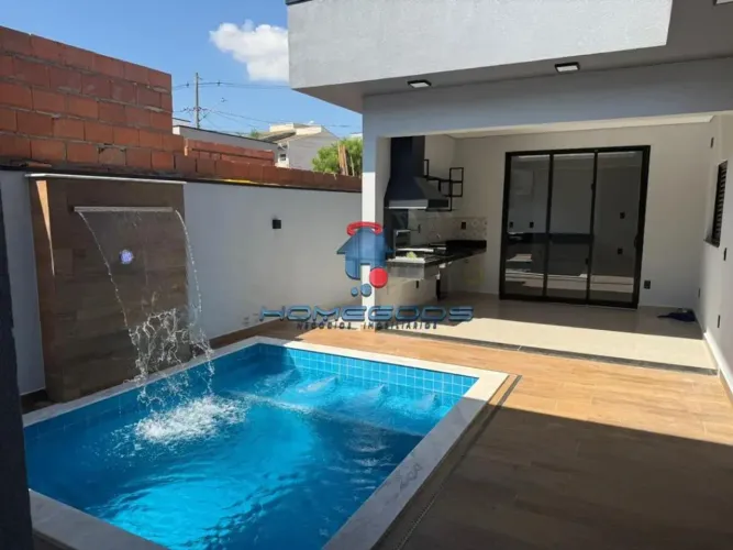 Casa condominio fechado Golden Park venda 167 metros 3 quartos sendo 1 suite Hortolandia S
