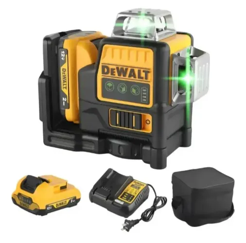 Nível a laser Dewalt 360° Bateria 12v