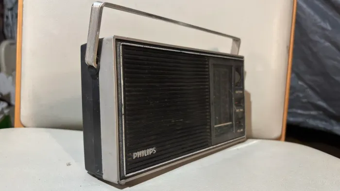 Rádio Philips Antigo Original Anos 80 Funcionando | Decoração Retrô