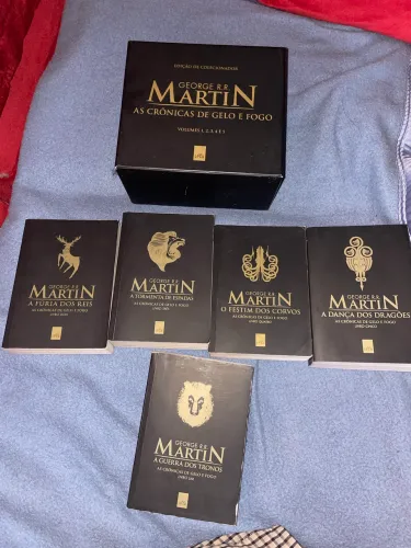 Box Colecionador Crônicas de Gelo e Fogo