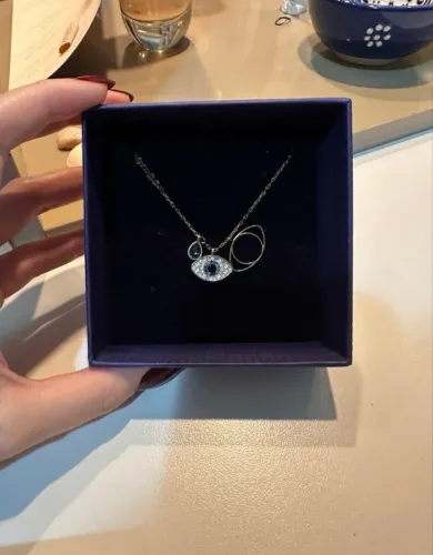 Colar olho grego Swarovski 