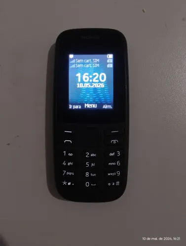 Celular Nokia 105 comprado em Portugal