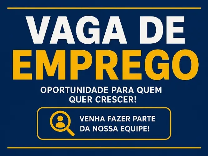 Vaga de emprego 