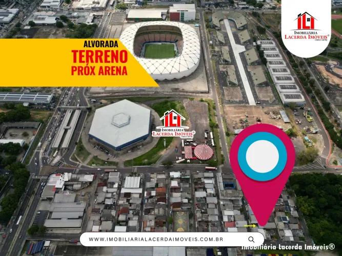 Terreno No Alvorada (Próximo Da Arena Da Amazônia) Com 120m² Ideal Para Fins Comerciais