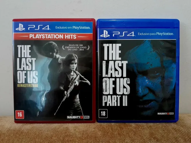 Coleção The Last Of Us PS4/PS5 (TLOU1 Lacrado)