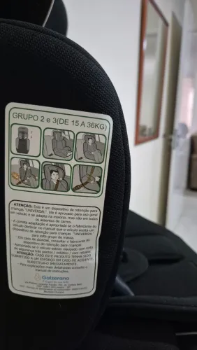 Cadeirinha 2 em 1 galzerano usada uma vez R$ 300