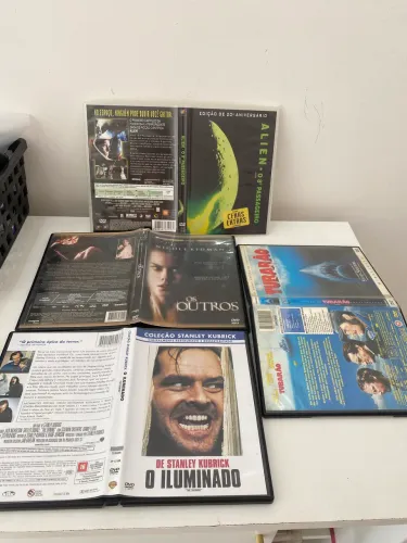 Lote : DVD originais clássicos terror 