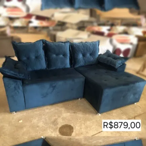PROMOÇÃO URGENTE - Sofá Ipanema 3 Lugares COM CHAISE Disponível 
