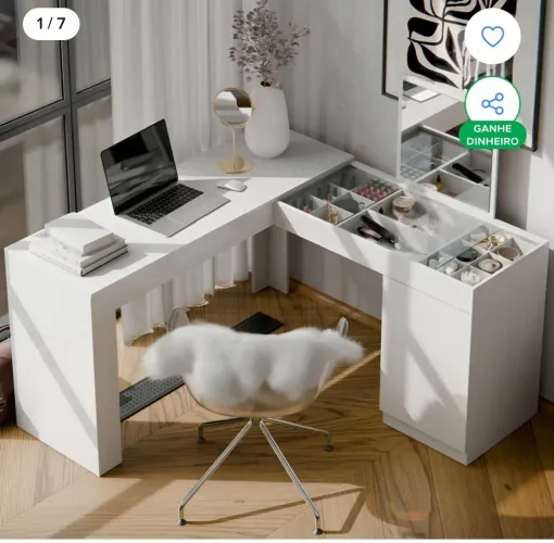 Escrivaninha penteadeira NOVA