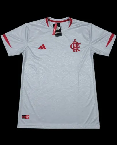camisa do flamengo branca