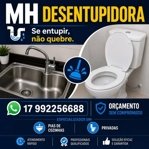 Desentupidora.
